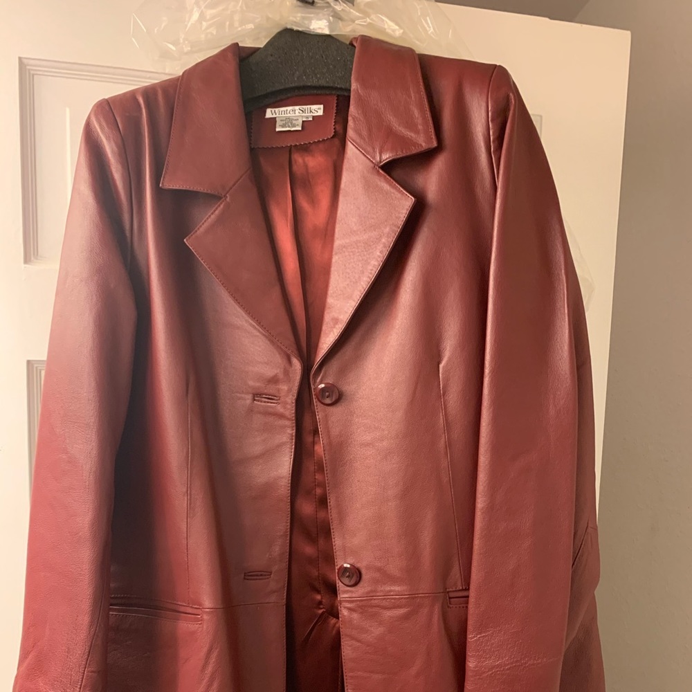 Wintersilks Vintage Leather Jacket